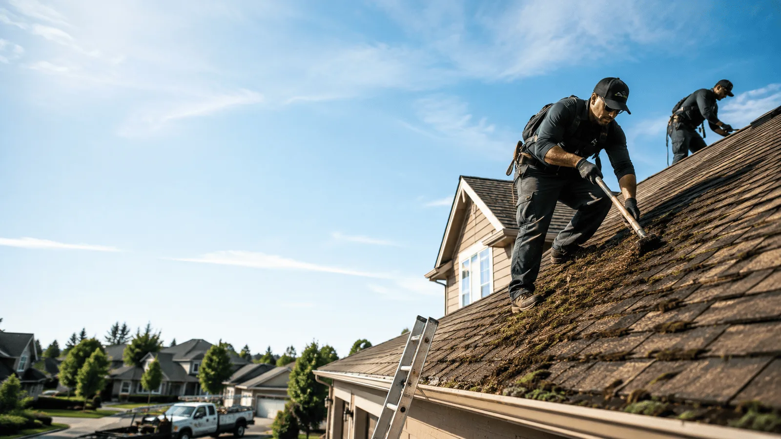 Roof Moss Removal in Calhan, CO near me
